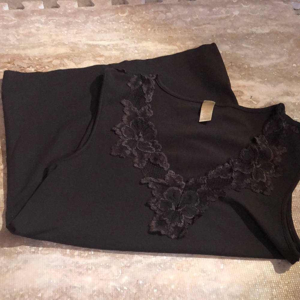 Banana Republic Brown Lace tank top medium